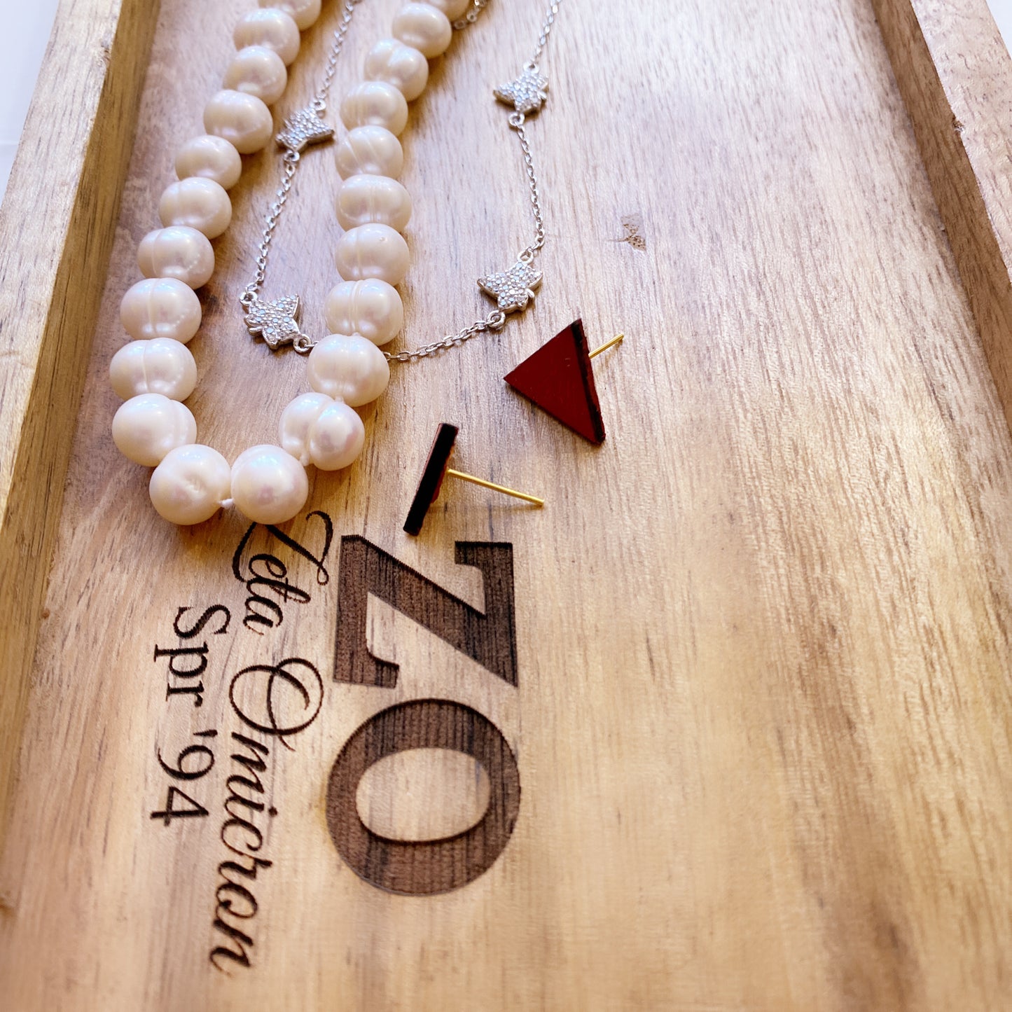 Wood Jewelry Tray Personalized