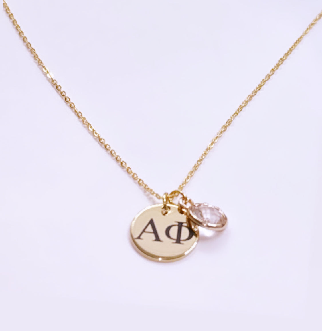 Dainty Personalized Chapter Charm Necklace