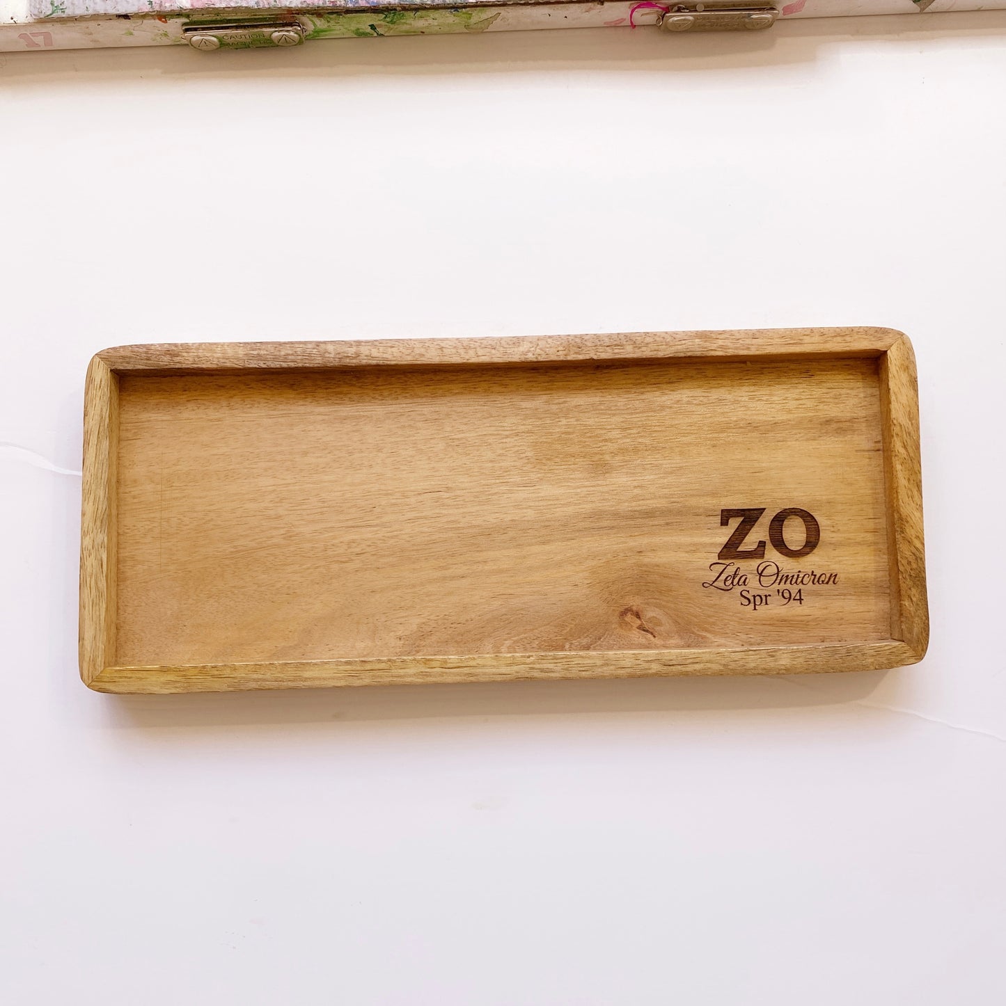 Wood Jewelry Tray Personalized