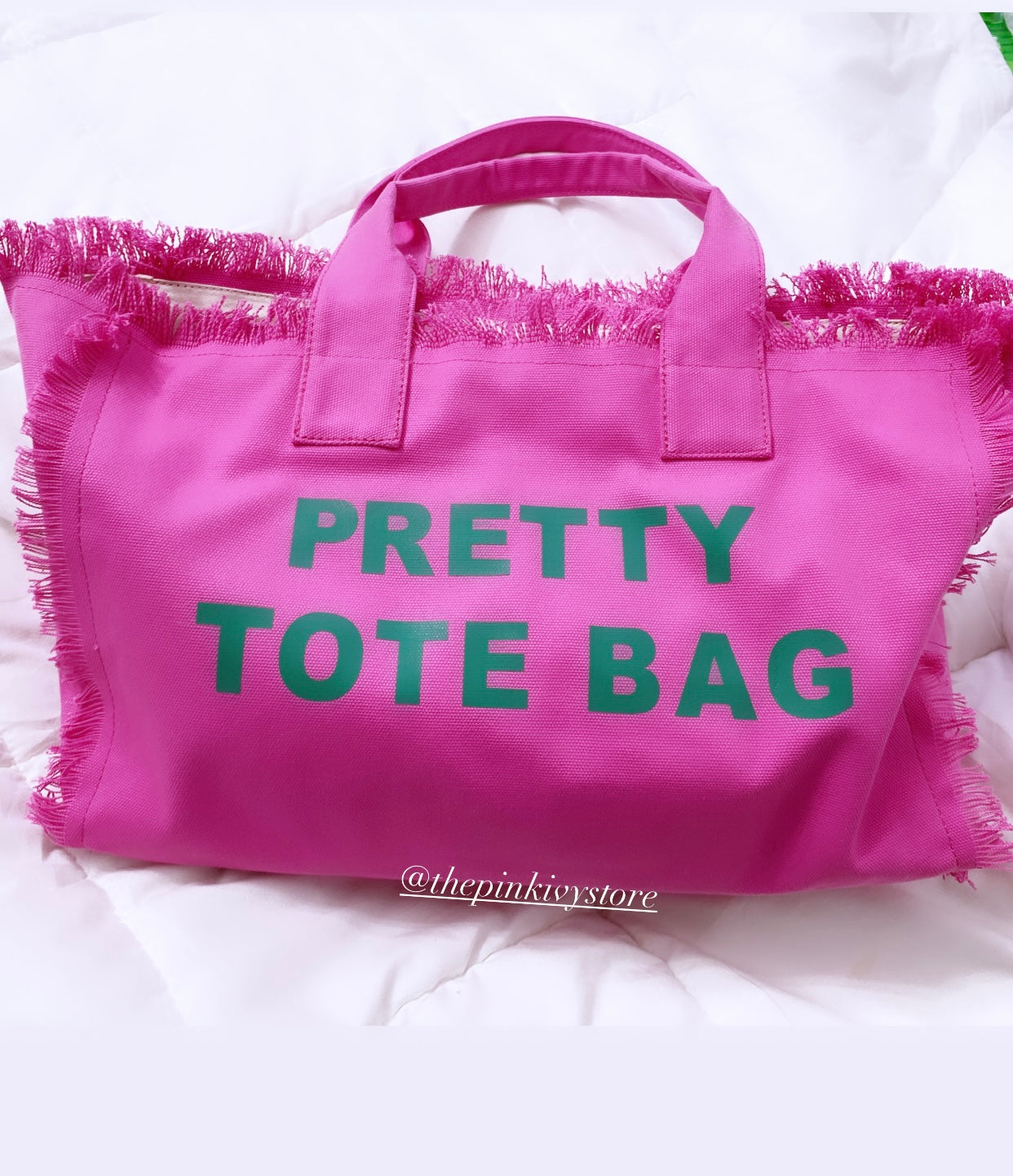 Horizon Dance Pretty In Pink Satin Tote - Personalized Dance Bags