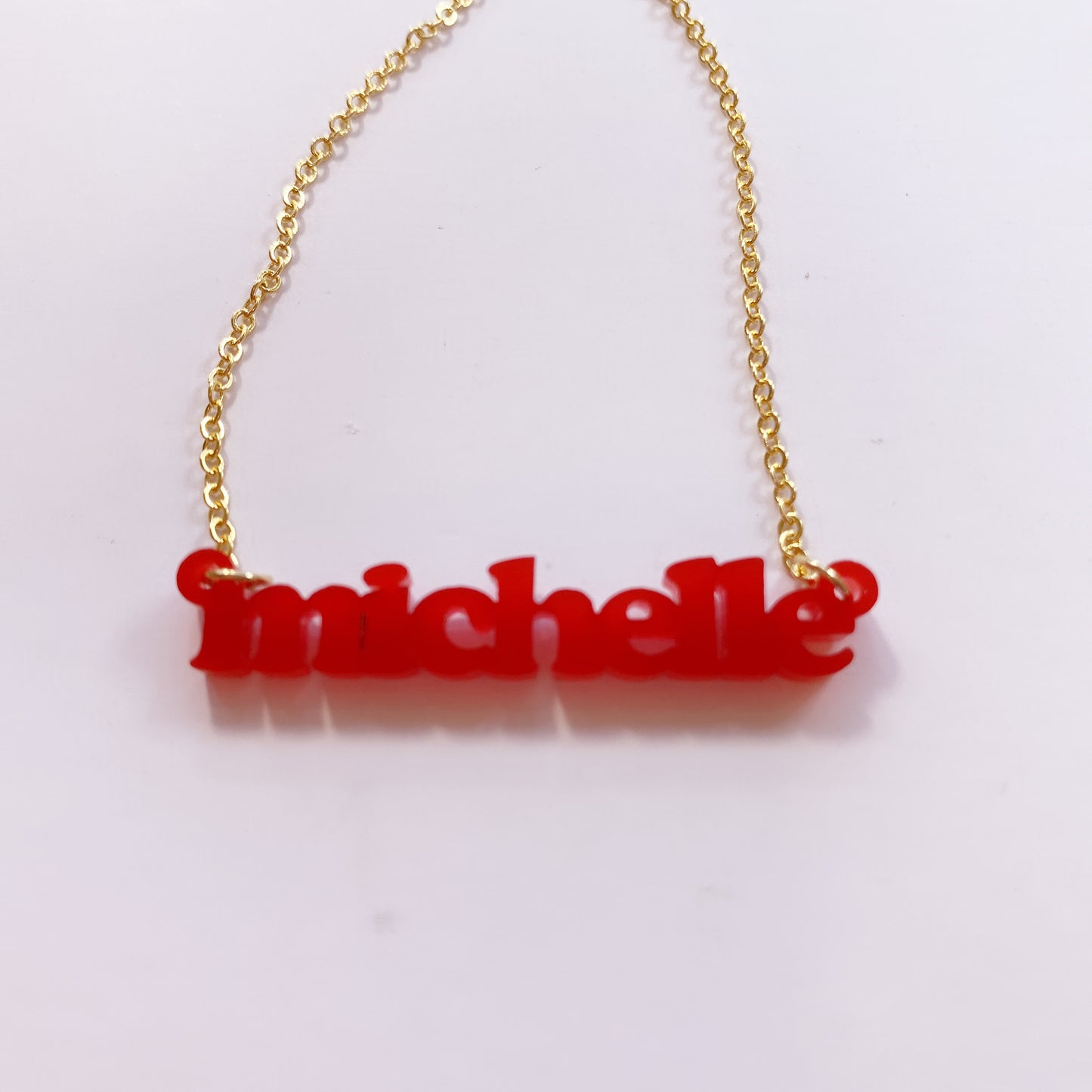 Dainty Name Bar Necklace